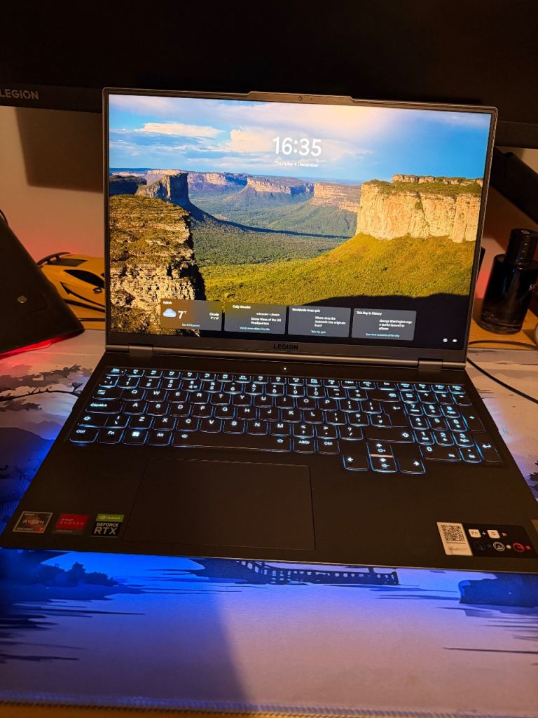 image for Lenovo Legion 7 Ryzen 7 5800H RTX 3080 32GB 1TB QHD+ 165Hz Gaming Laptop