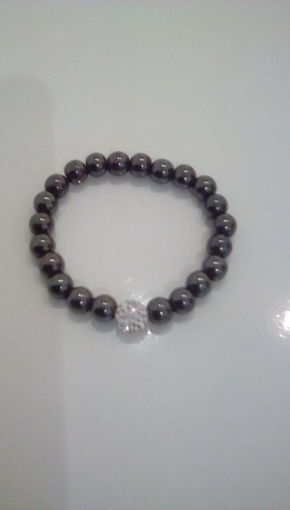 Grey Pearl Bracelet