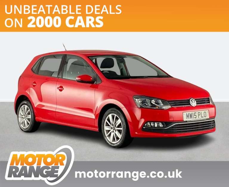 2015 Volkswagen Polo 1.0 SE 5dr Hatchback PETROL Manual