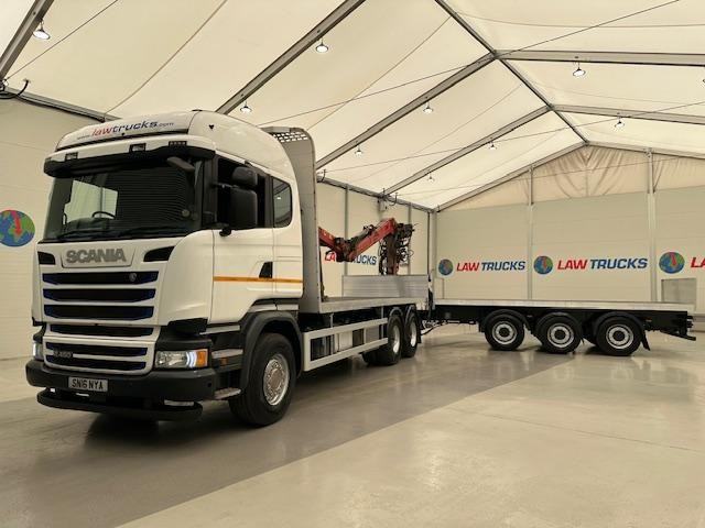 Scania R450 6x2 Sleeper Cab Brick Grab Drawbar