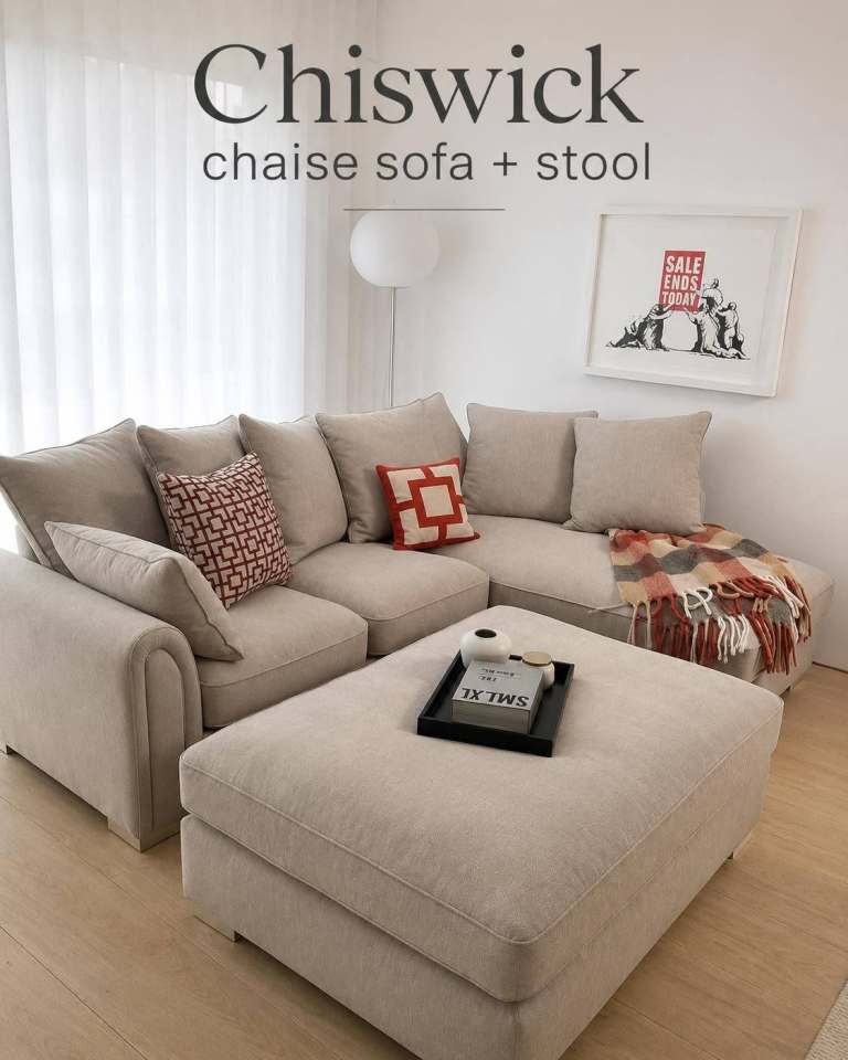 LIMITED TIME SALE ON 4 SEATER DYLAN CORNER SOFA🚛35% OFF |MULTIPLE COLOURS | READY FOR DELIVERY📞🚚