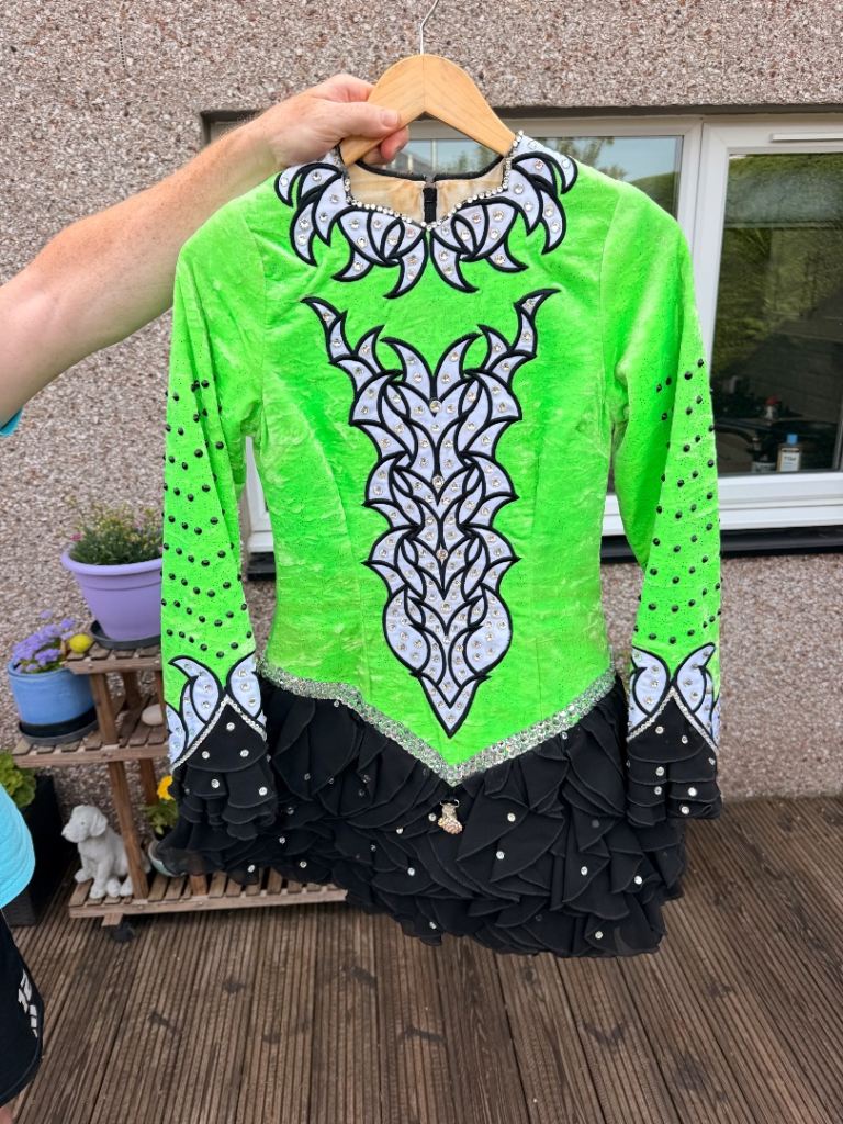  Celtic Angel Irish dancing dress Age~13