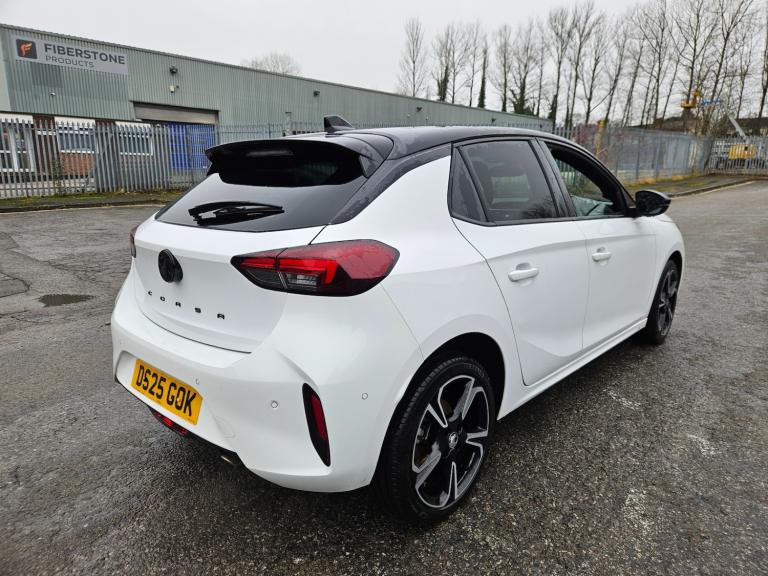 2025 25 VAUXHALL CORSA 1.2 Turbo Ultimate 5dr White Light Damaged Salvage