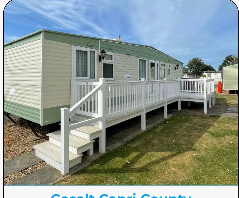 Static caravan 