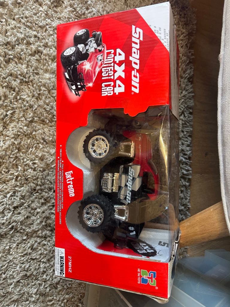 Snap-on 4x4 Contest Car RC Truck can post
