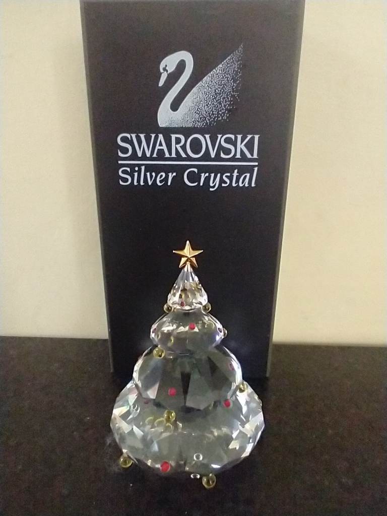 Swarovski crystal Christmas tree 