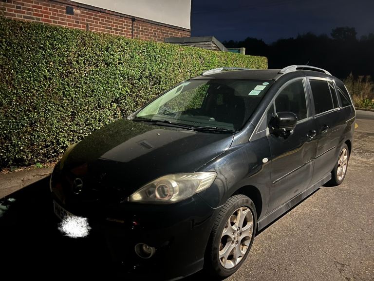 Mazda 5 Sport – Manual – Black – £1,995 Great family 7‑seater | Powerful DOHC engine | MOT till Nov