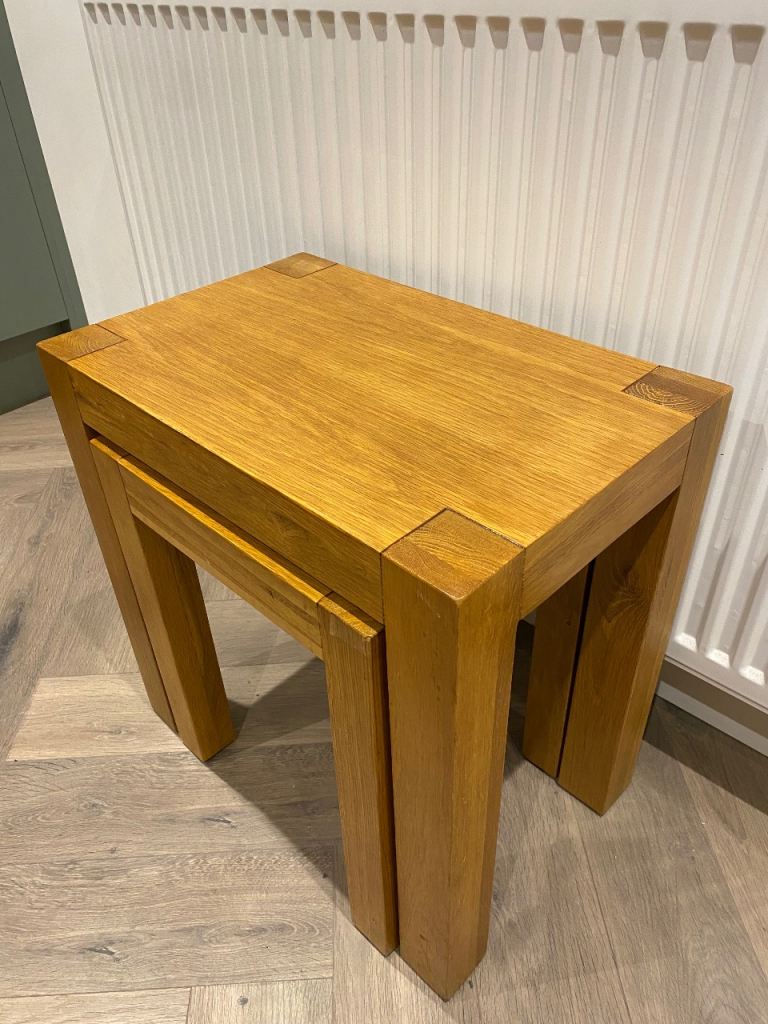 image for Oak Nest of Tables
