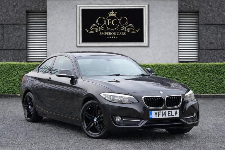 BMW 2 SERIES 2.0 220d Sport Coupe Black Manual Diesel 2014