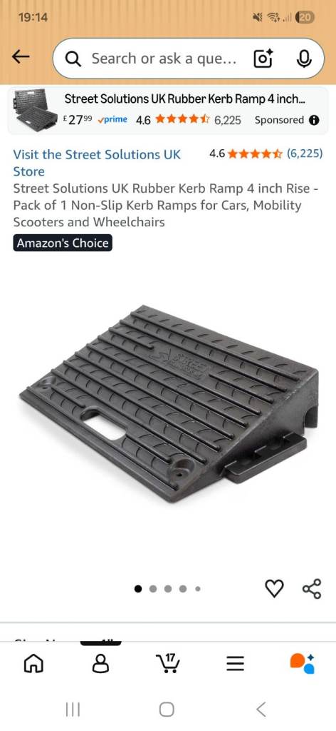 Kerb ramp x 4