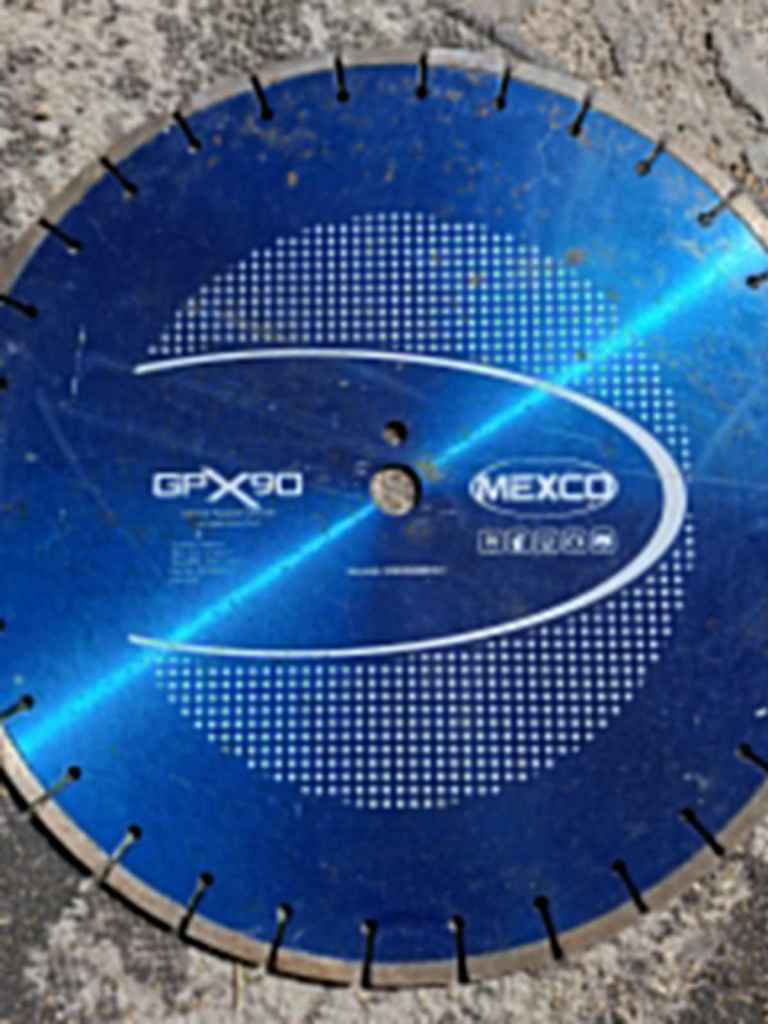 NEW/UNUSED MEXCO GFX90 Diamond Blade – Blue Cutting Disc