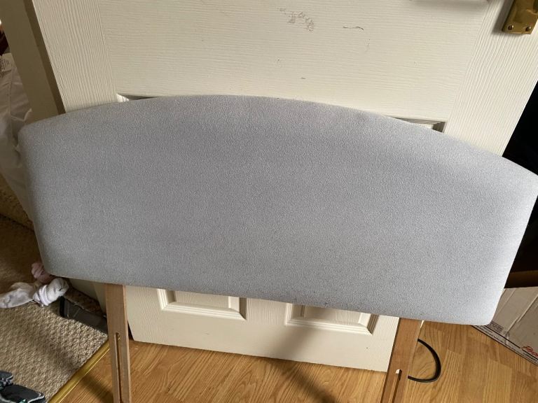 FREE! Light grey single headboard