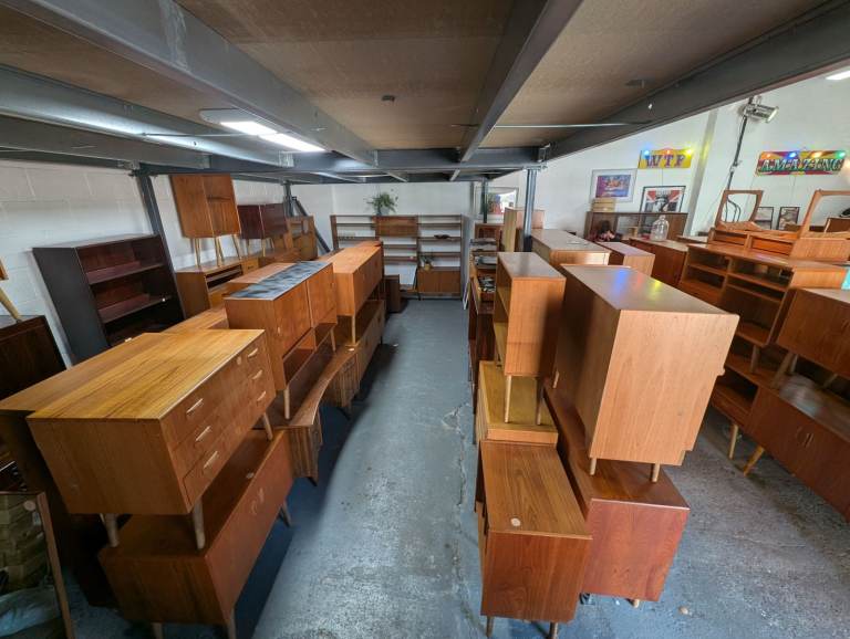 Mid Century Vintage Teak Sideboard Danish