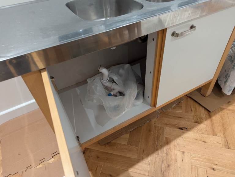 IKEA Varde freestanding kitchen sink and oven units