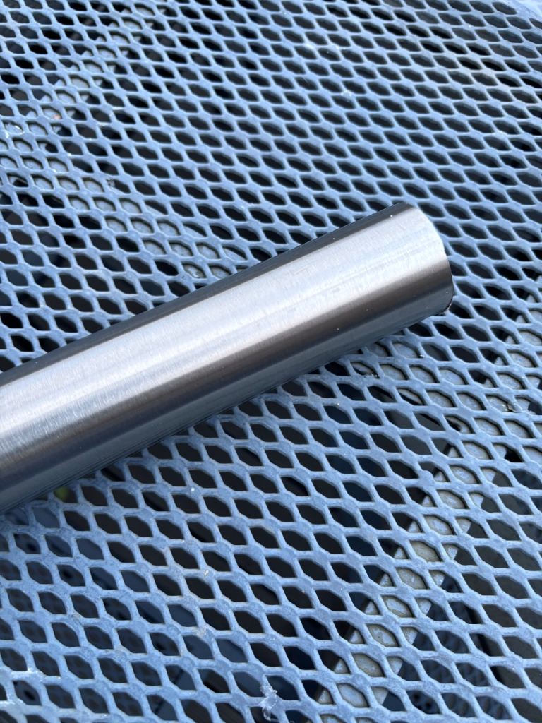 New 3 Metre Stainless Steel Tube - Satin Finish
