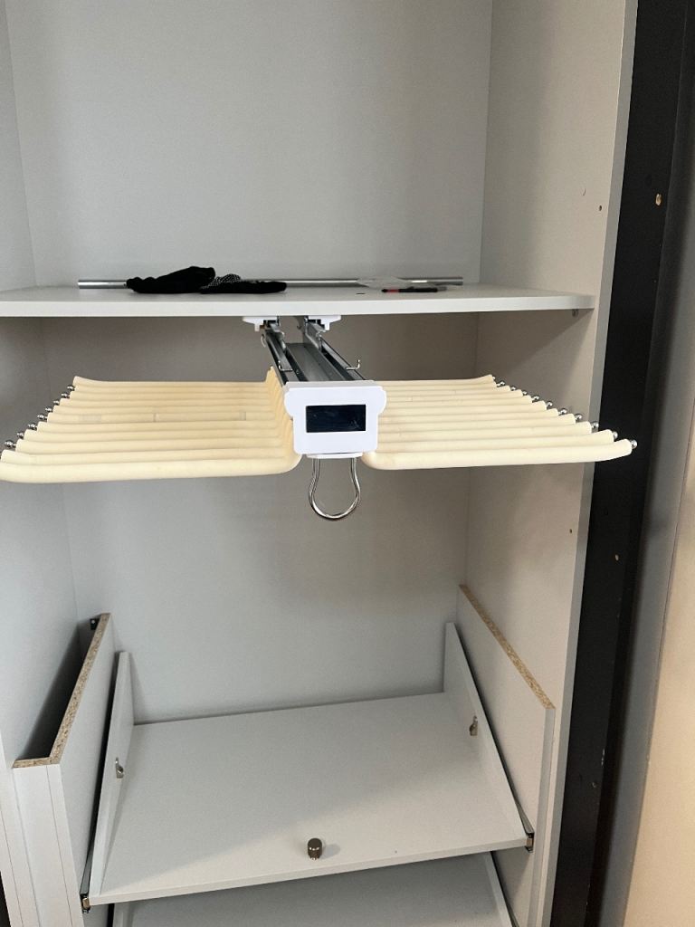 image for Wardrobe pull out trousers rack