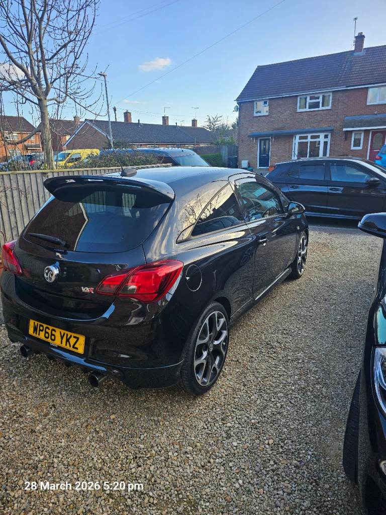 2016 vauxhall corsa vxr 