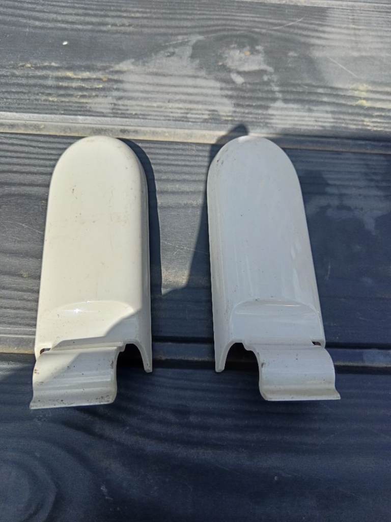 Mini R52 pepper white rear left and right hand hinge cover, 