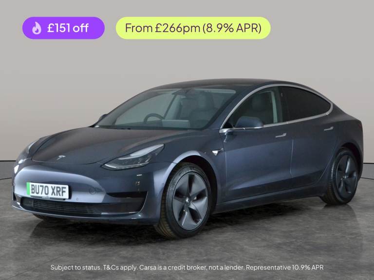 2020 Tesla Model 3 Standard Range Plus Saloon 4dr Electric Auto RWD (241 bhp) - PARK ASSIST -  Sa...