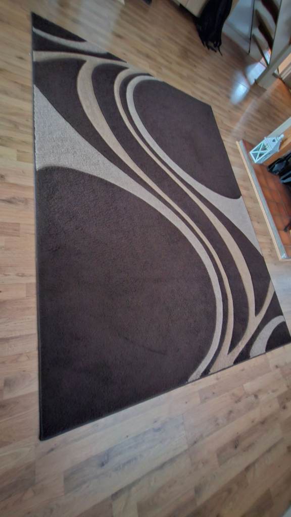 Brown Mirage Rug 160 x 230cm