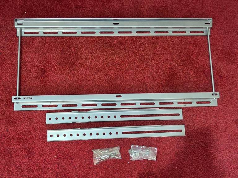 Heavy Duty Fixed TV Wall Bracket, Max VESA 600X400mm up to 165lbs/75kg Universal Slim TV Mount