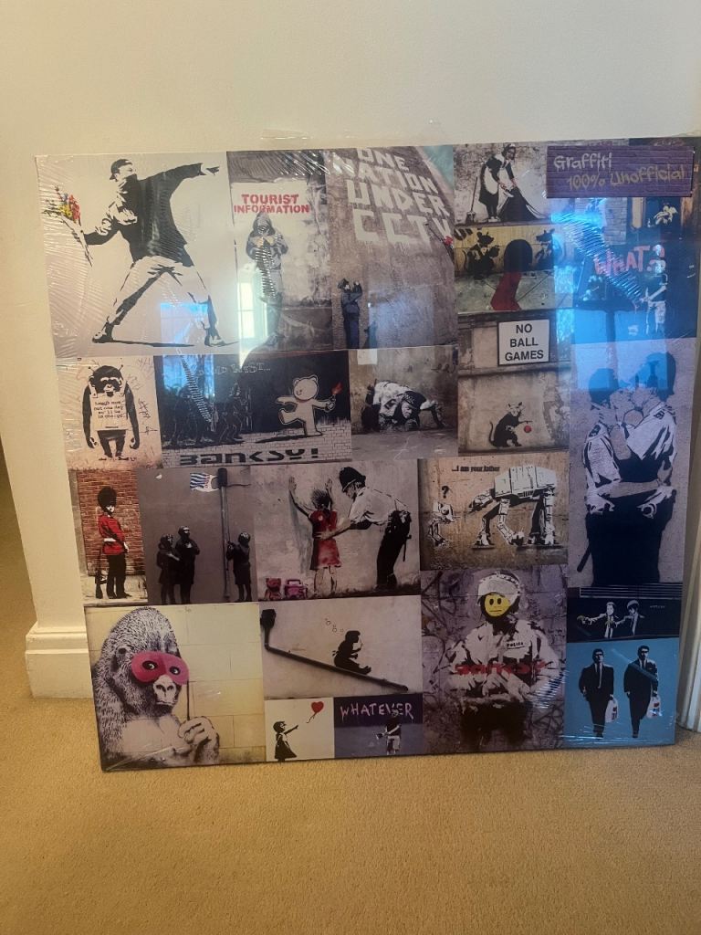 Banksy canvas 