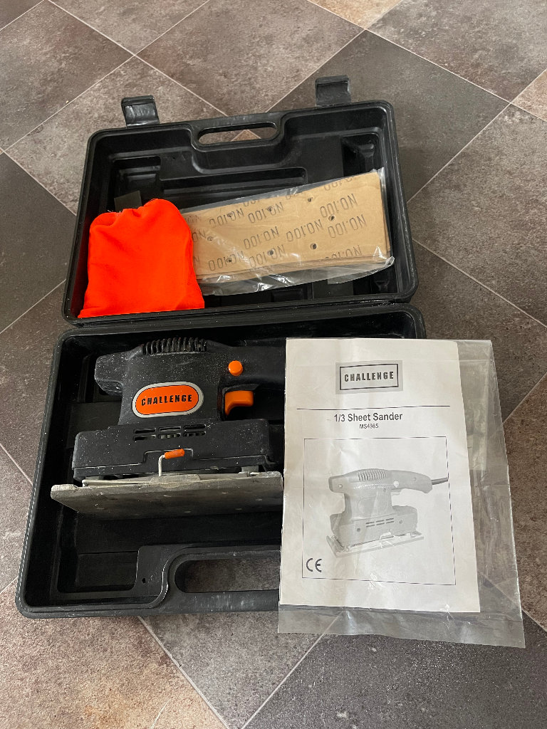 CHALLENGE ELECTRIC 1/3 SHEET SANDER-MS4985 | in Trafford, Manchester ...