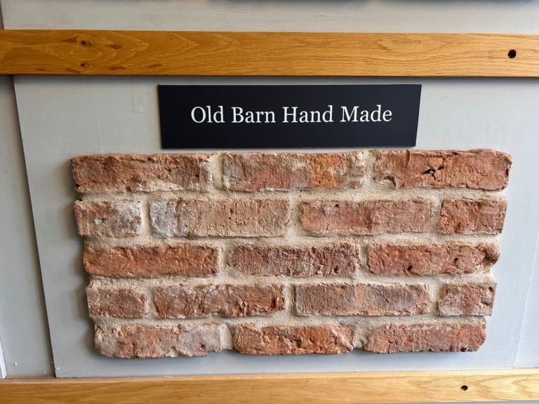 Old barn brick slips 