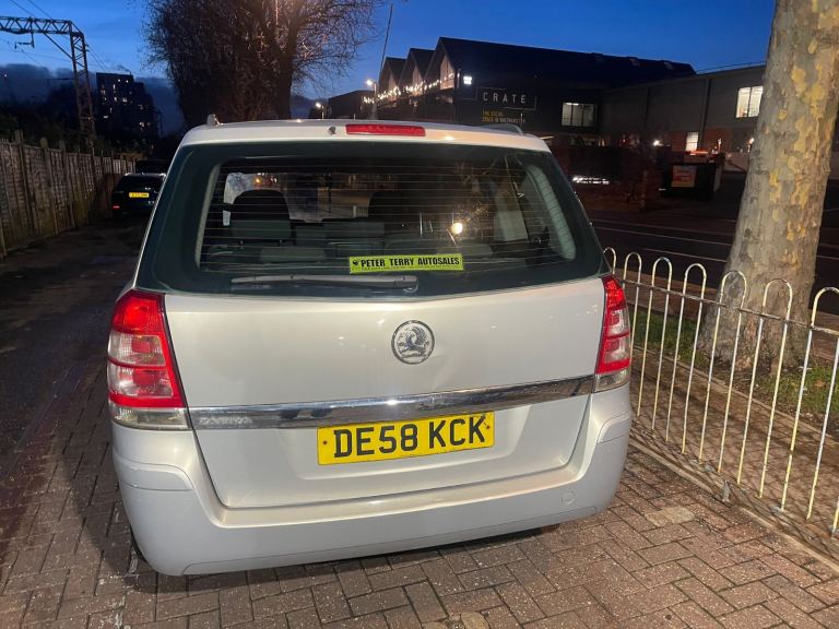 Vauxhall, ZAFIRA, MPV, 2009, Manual, 1598 (cc), 5 doors