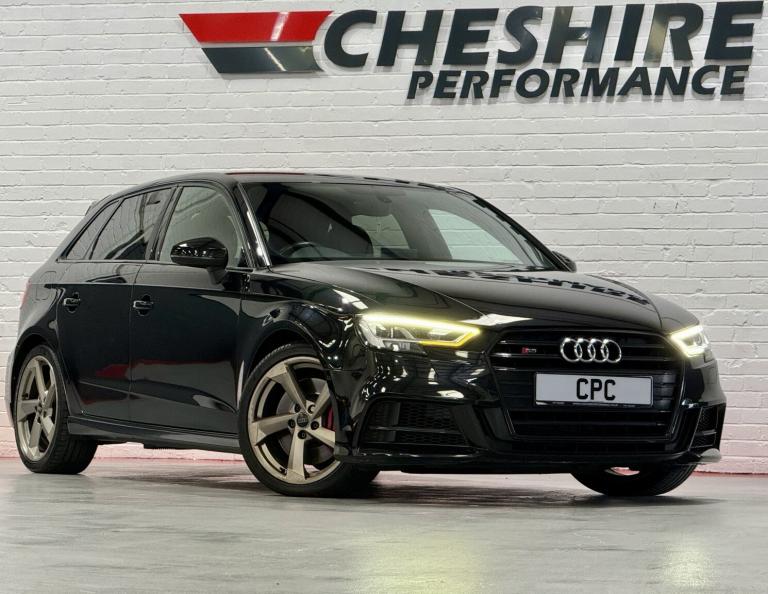 2017 17 AUDI S3 2.0 TFSI BLACK EDITION SPORTBACK 5DR BnO HTD LEATHER CRUISE PRKS