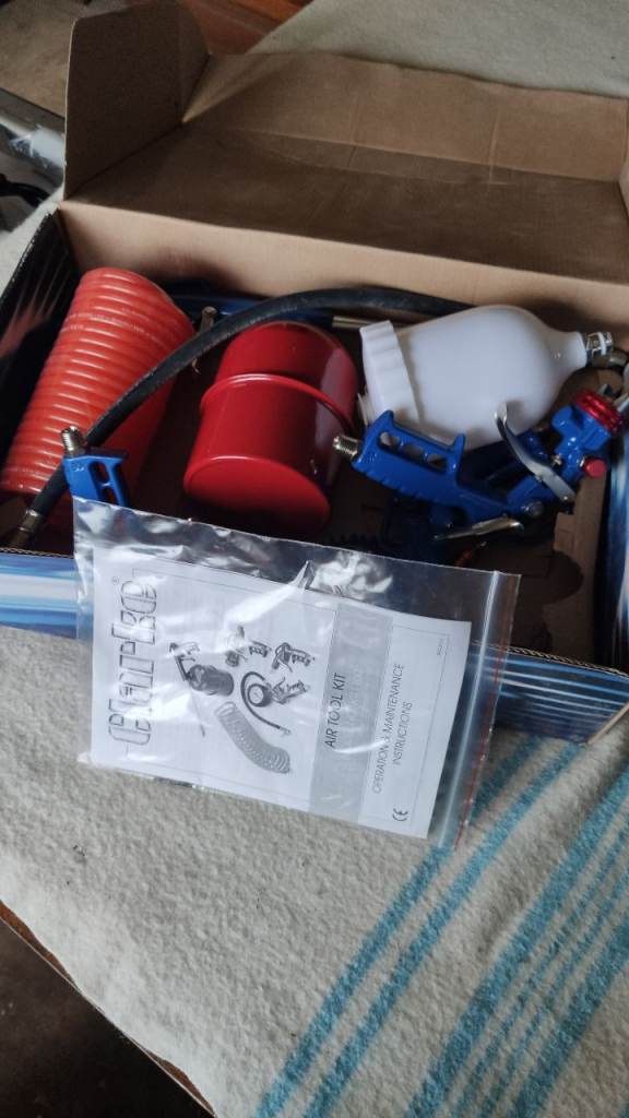 Clarke Kit 1100. Air tool kit