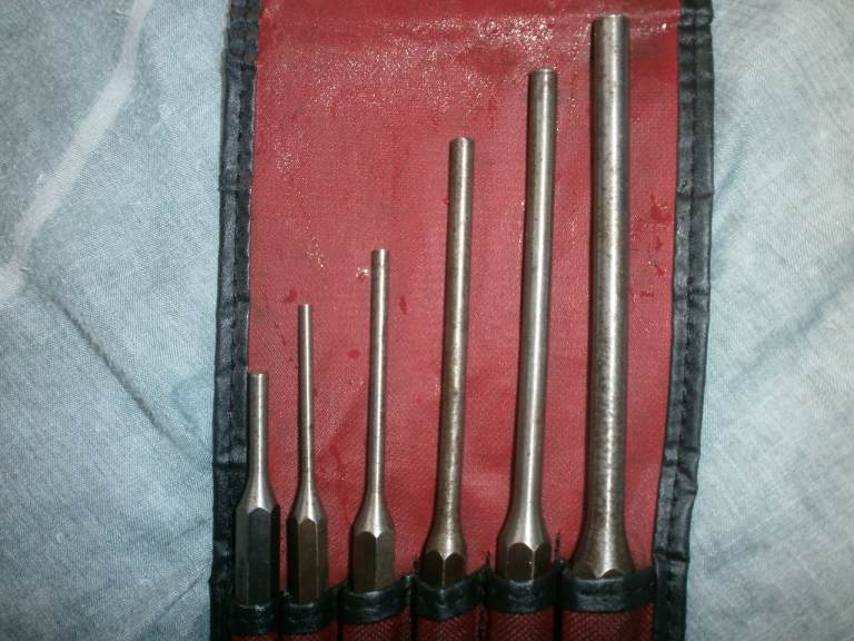Snap on Punch | Pin Punch | set Hardened Steel | Snap-on used