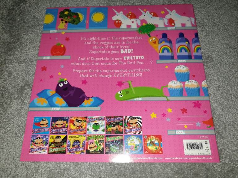 SUPERTATO: EVILTATO VS SUPERPEA Children's Book