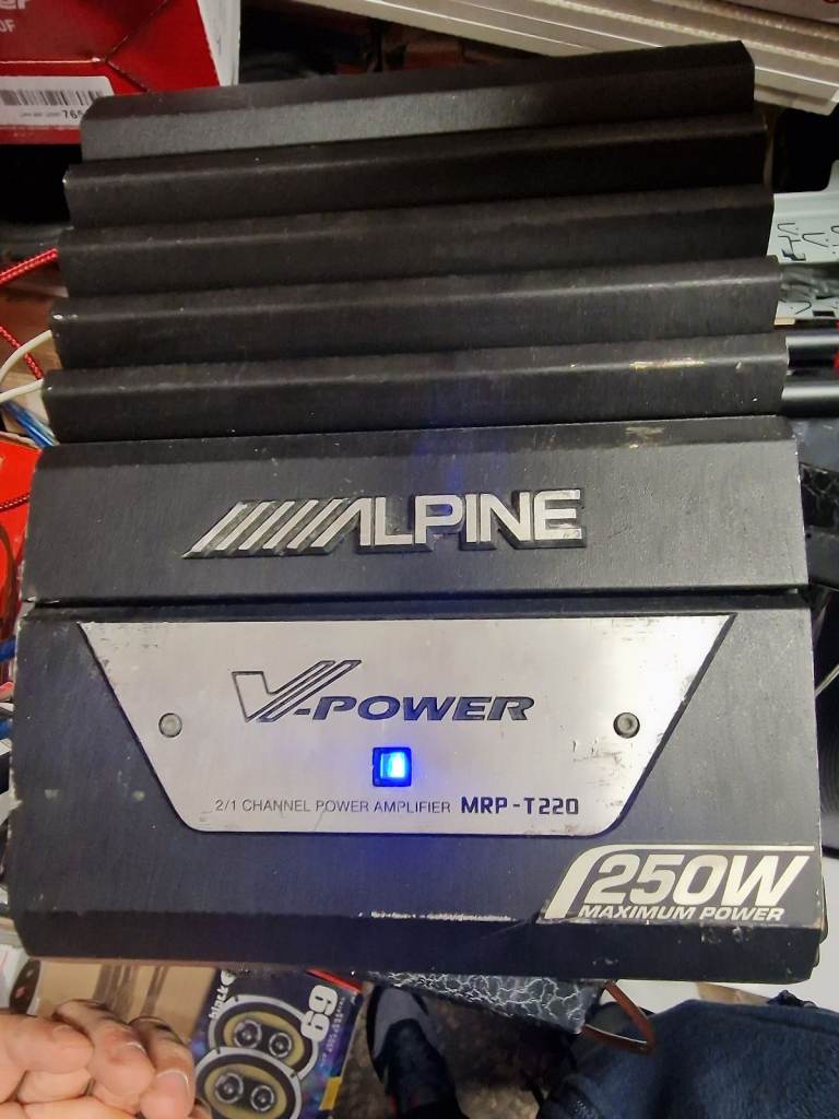 ALPINE MRP T220 - 250 WATT AMPLIFIER