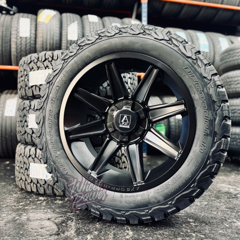 20” 6x139.7 Ford Ranger Alloys New Wheels BFG KO2 275/55/20 All Terrain Tyres