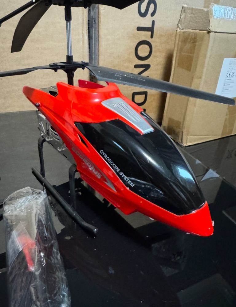 Durable Large RC Helicopter with Remote Control 80cm Drone Model