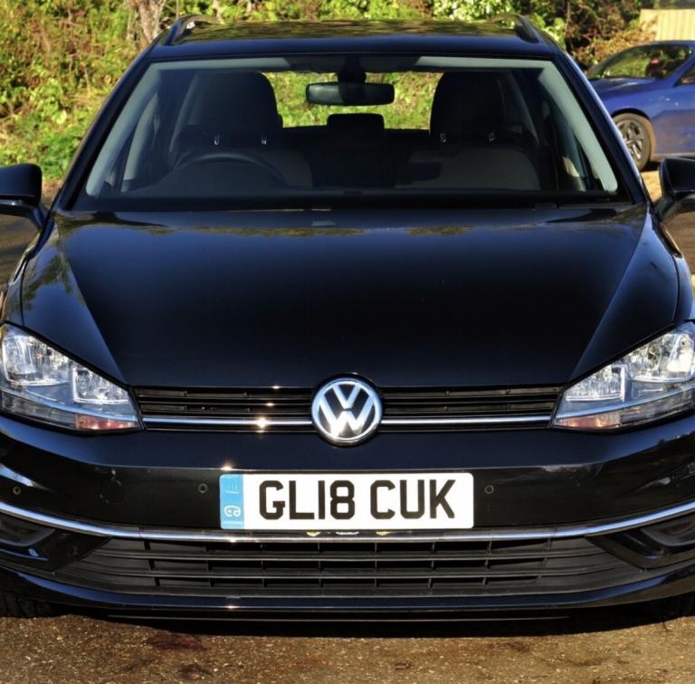 VOLKSWAGEN GOLF 1.6 TDI SE NAV 115 BHP Black Manual Diesel 2018