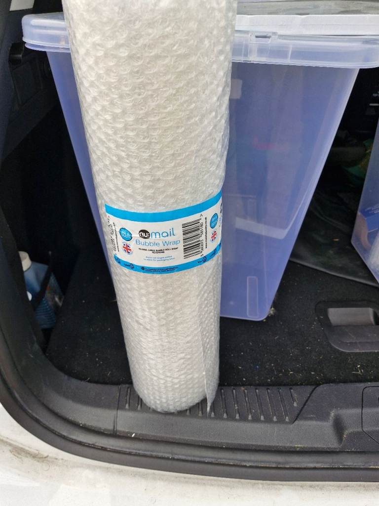 Nu:mail Large Bubble Wrap Roll – New, Unused