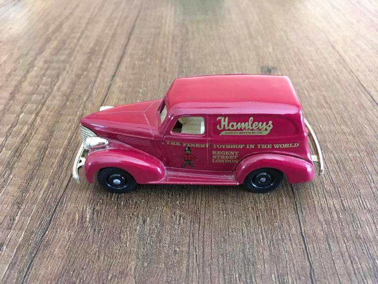 Model delivery truck. 