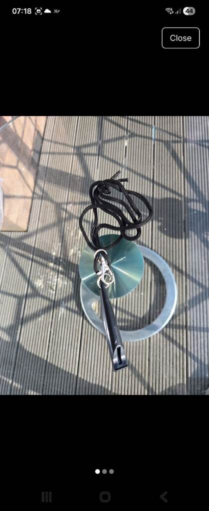 Brand new dog whistle with lanyard (in great condition)