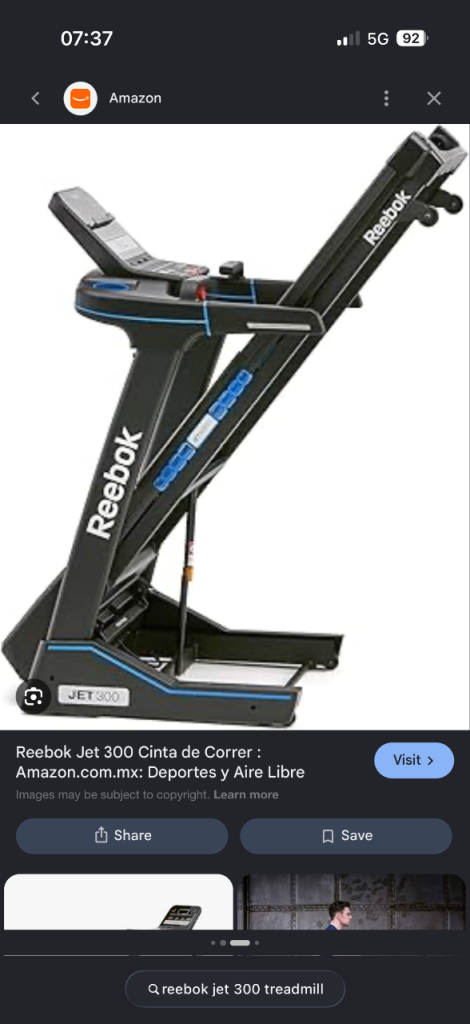 Reebok Jet 300 Series Bluetooth Folding Treadmill