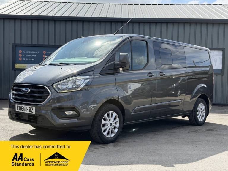 2018 Ford Transit Custom 2.0 300 EcoBlue Limited Crew Van Double Cab 5dr Diesel Manual L2 H1 Euro...