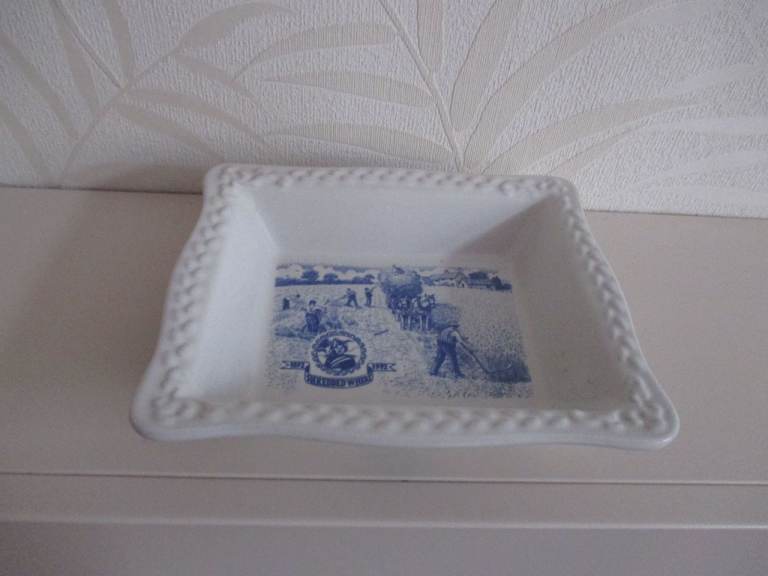 Shredded Wheat 1892 -1992 Advertising collectable Dish - Good condiition
