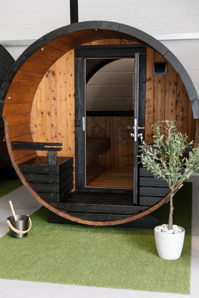 Premium Thermowood Garden Sauna with heater (Fully Assembled) - Ex-Display Model