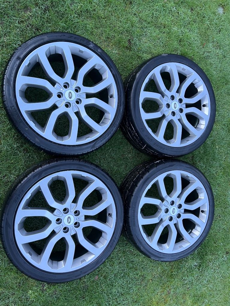 Refurbished 22" Genuine LAND ROVER RANGE ROVER SPORT VOGUE Alloy Wheels & Tyres