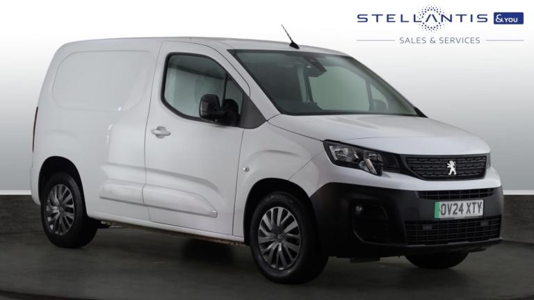 2024 Peugeot Partner 800 50kWh Asphalt Premium + Standard Panel Van 5dr Electric Auto SWB (7.4kW ...