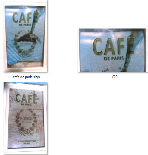 CAFE PICTURES