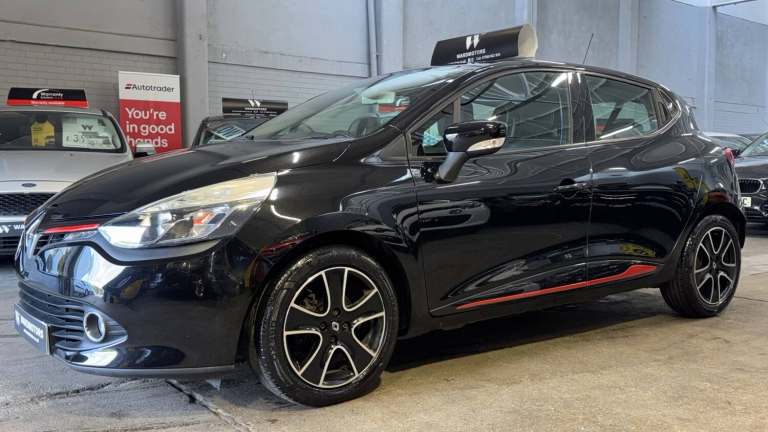 2015 Renault Clio 0.9 Dynamique Nav TCe 90 Black 5dr LOW TAX+SATNAV+CRUISE Hatchback Petrol Manual