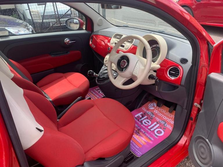 2013 Fiat 500 1.2 Lounge Euro 6 (s/s) 3dr HATCHBACK Petrol Manual