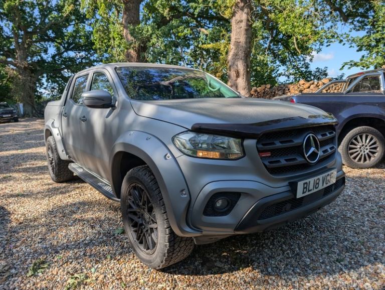Mercedes X CLASS X250 D PURE manual cat s low miles grey wrap